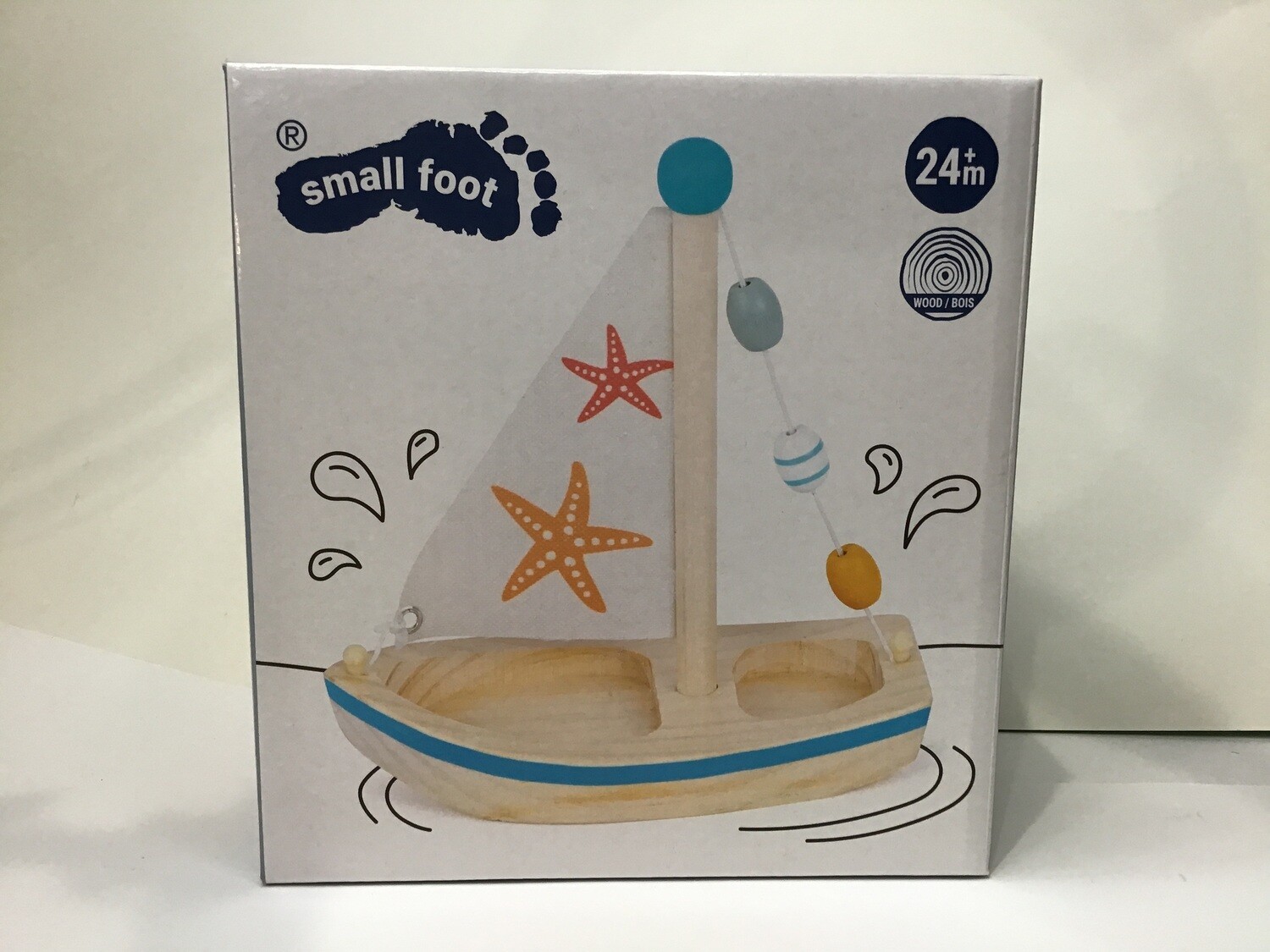 Starfish sailboat water toy