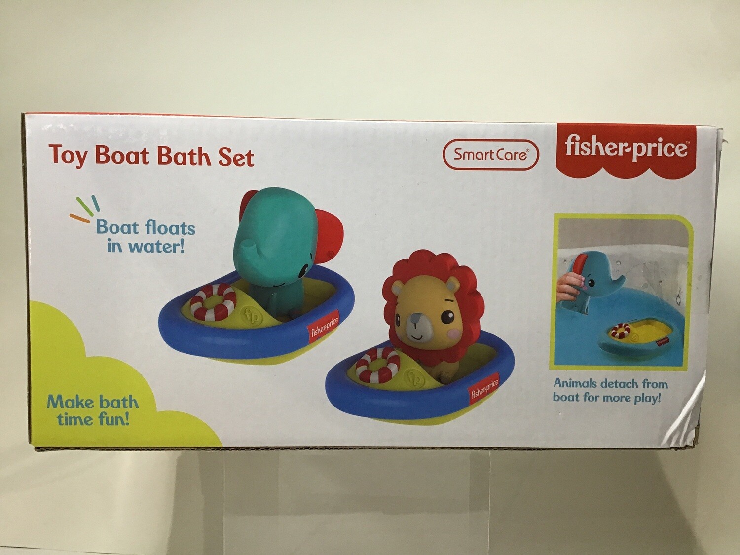 FP Bath Boat 2pk-Lion &amp; Elephant