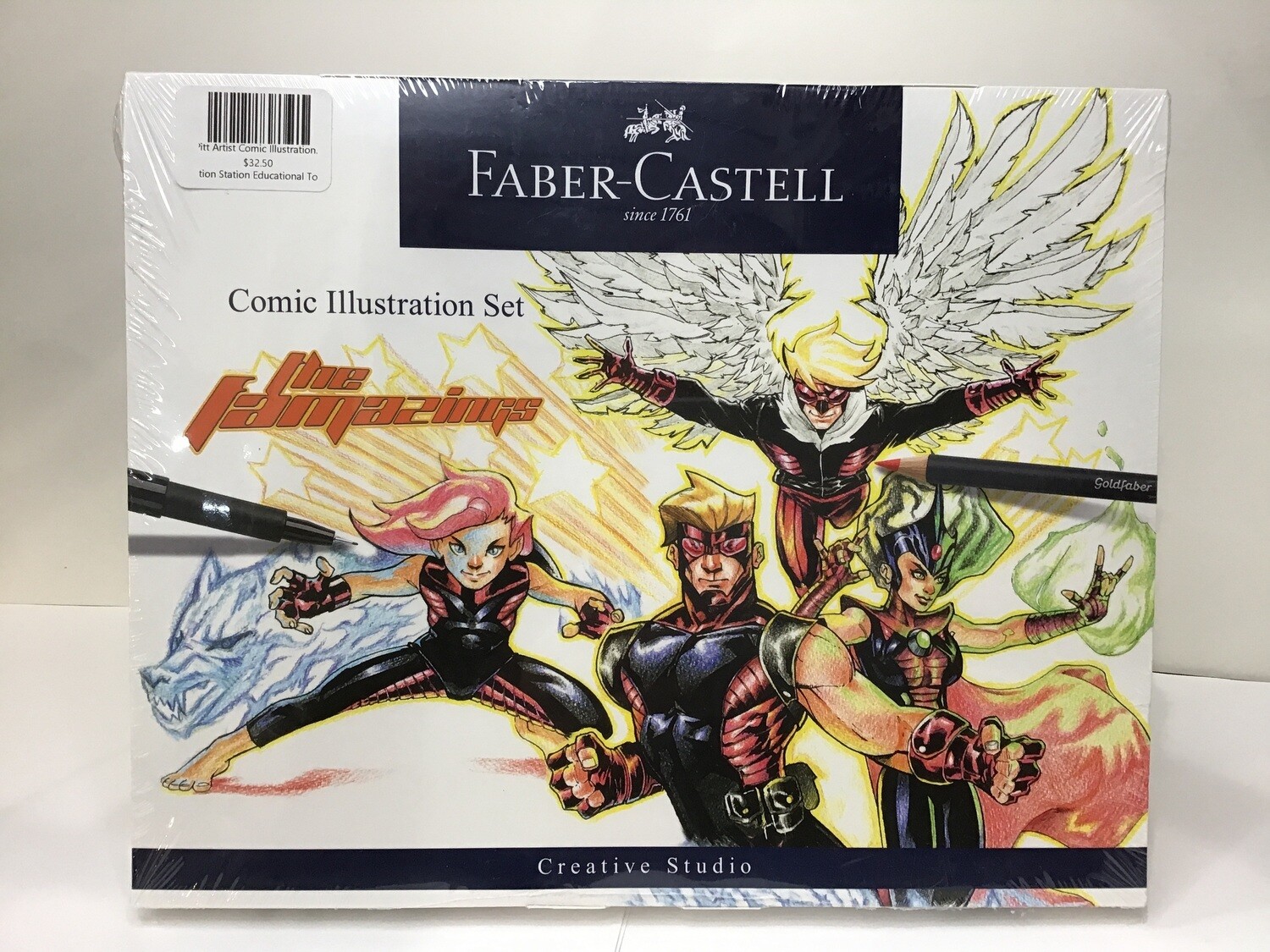 Pitt Artist Comic Illustration Set
