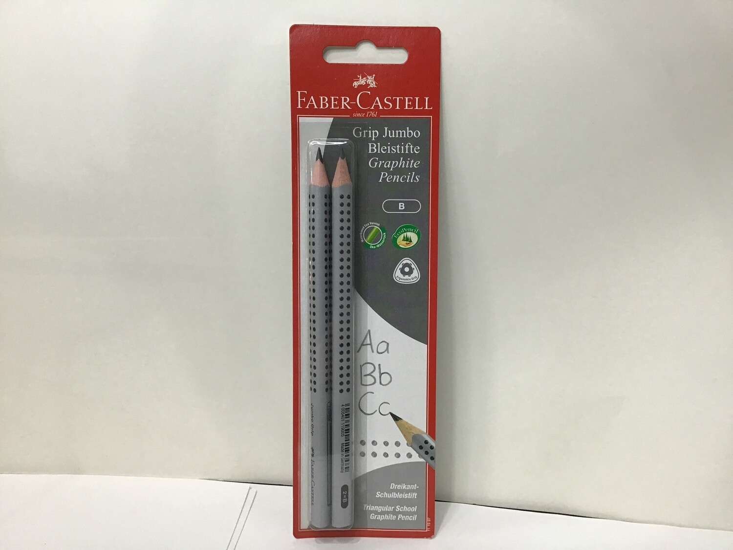 2ct Jumbo Grip Graphite No. 2 EcoPencils