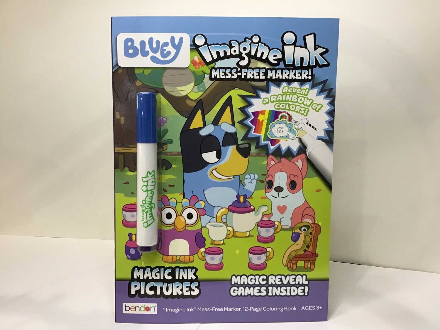 Bluey Coloring Book