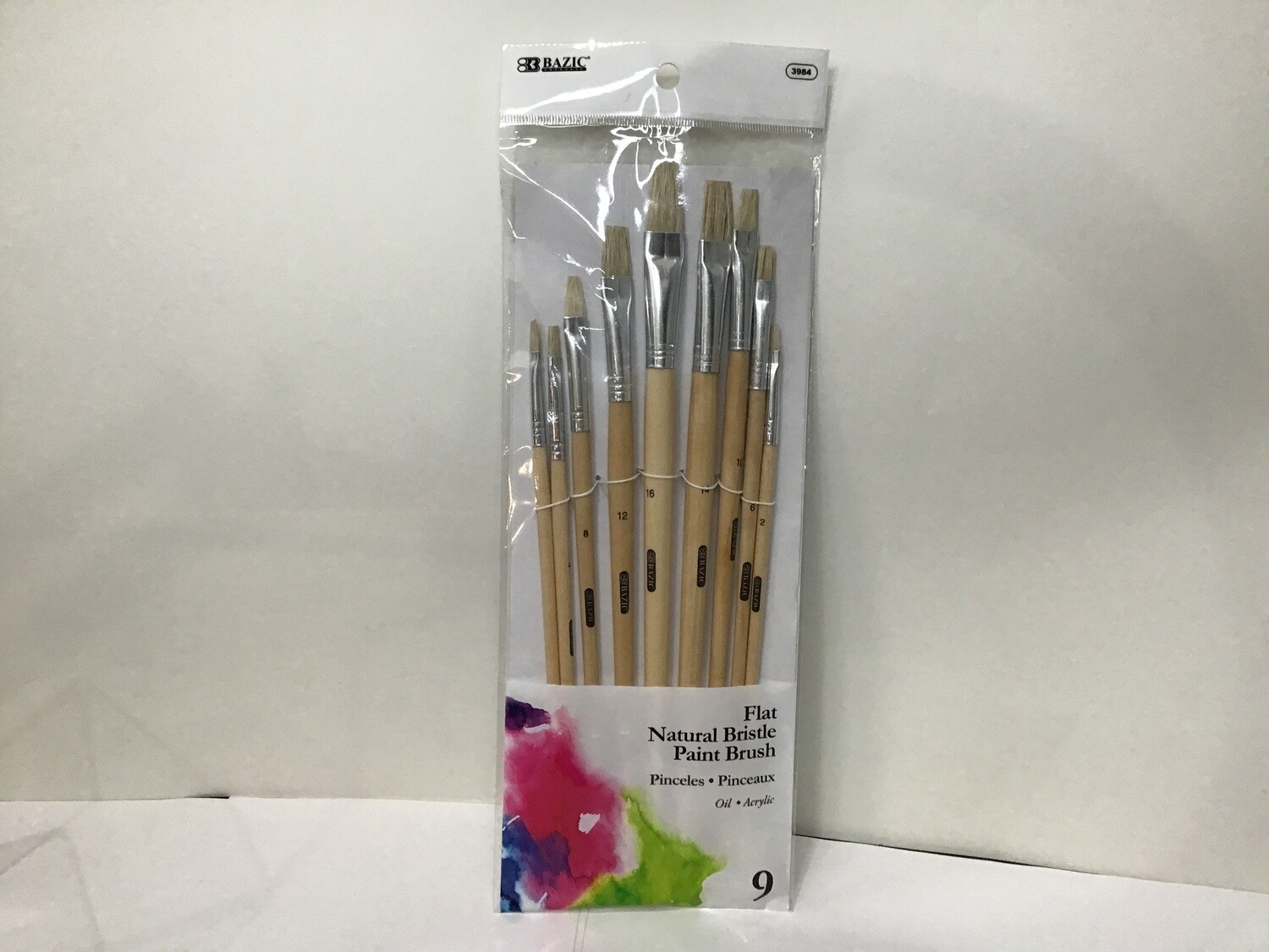 Assorted Oil Paint Brush Set
