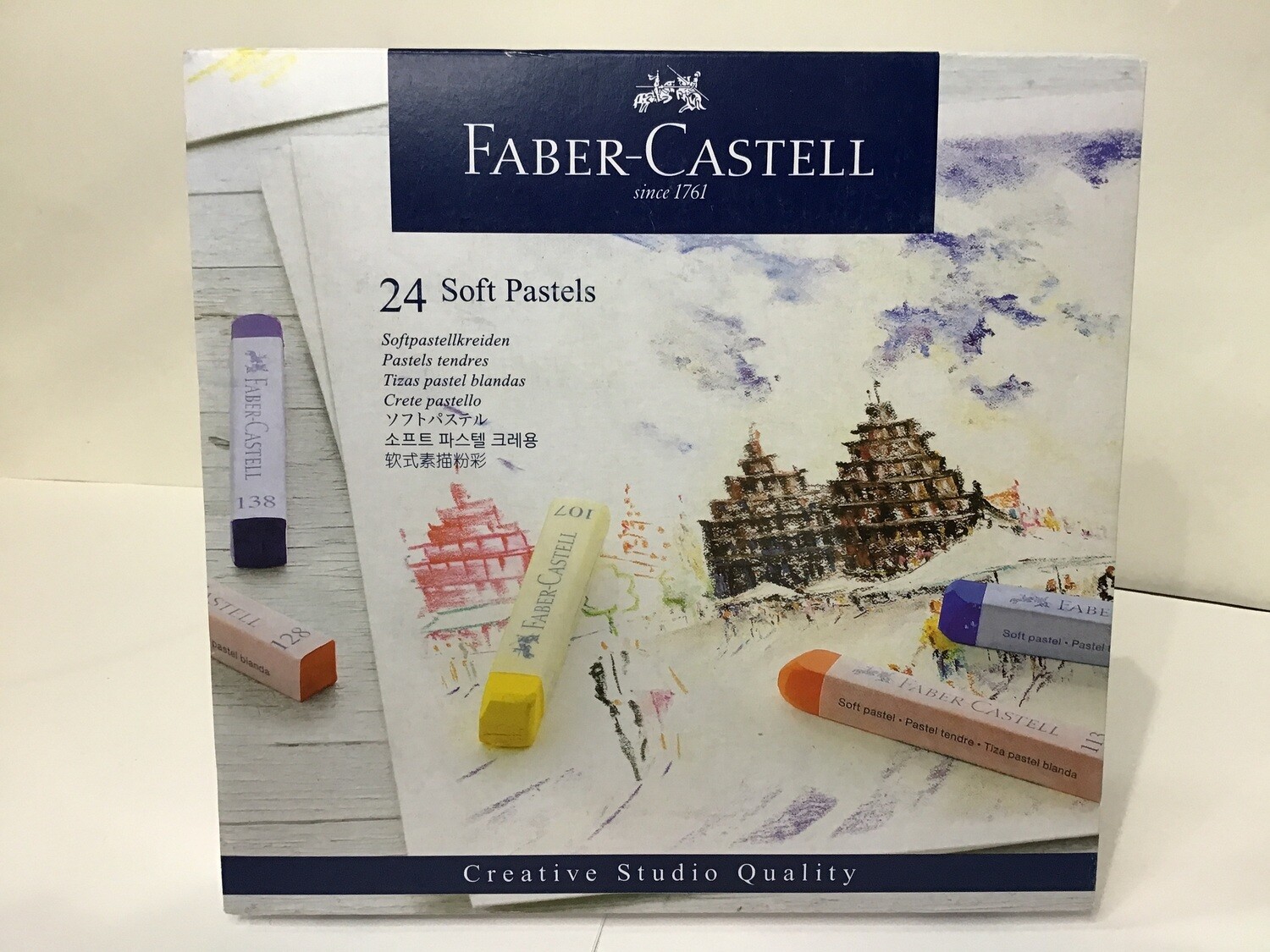 soft pastel crayon 24ct
