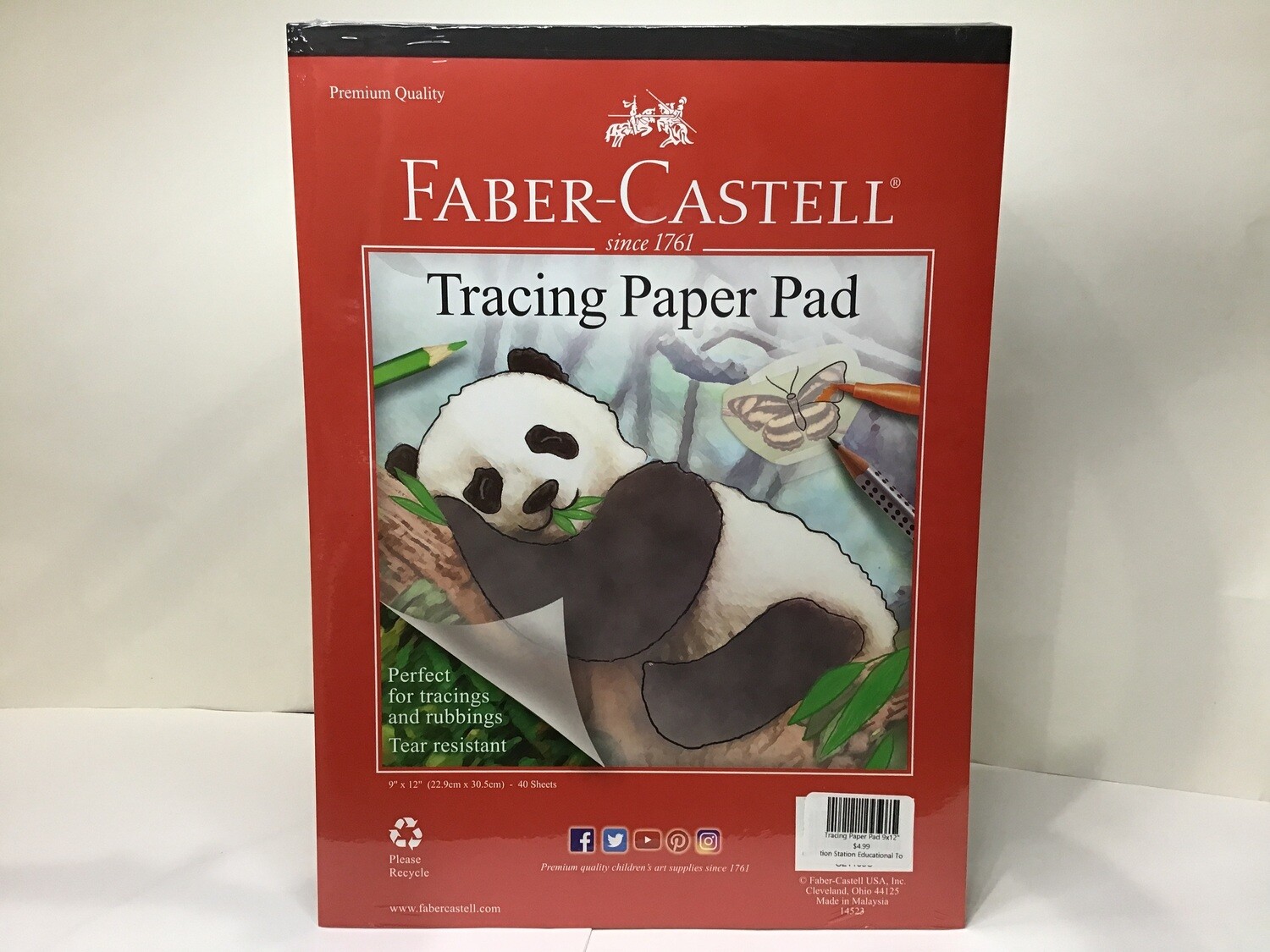 Tracing Paper Pad 9x12&quot;