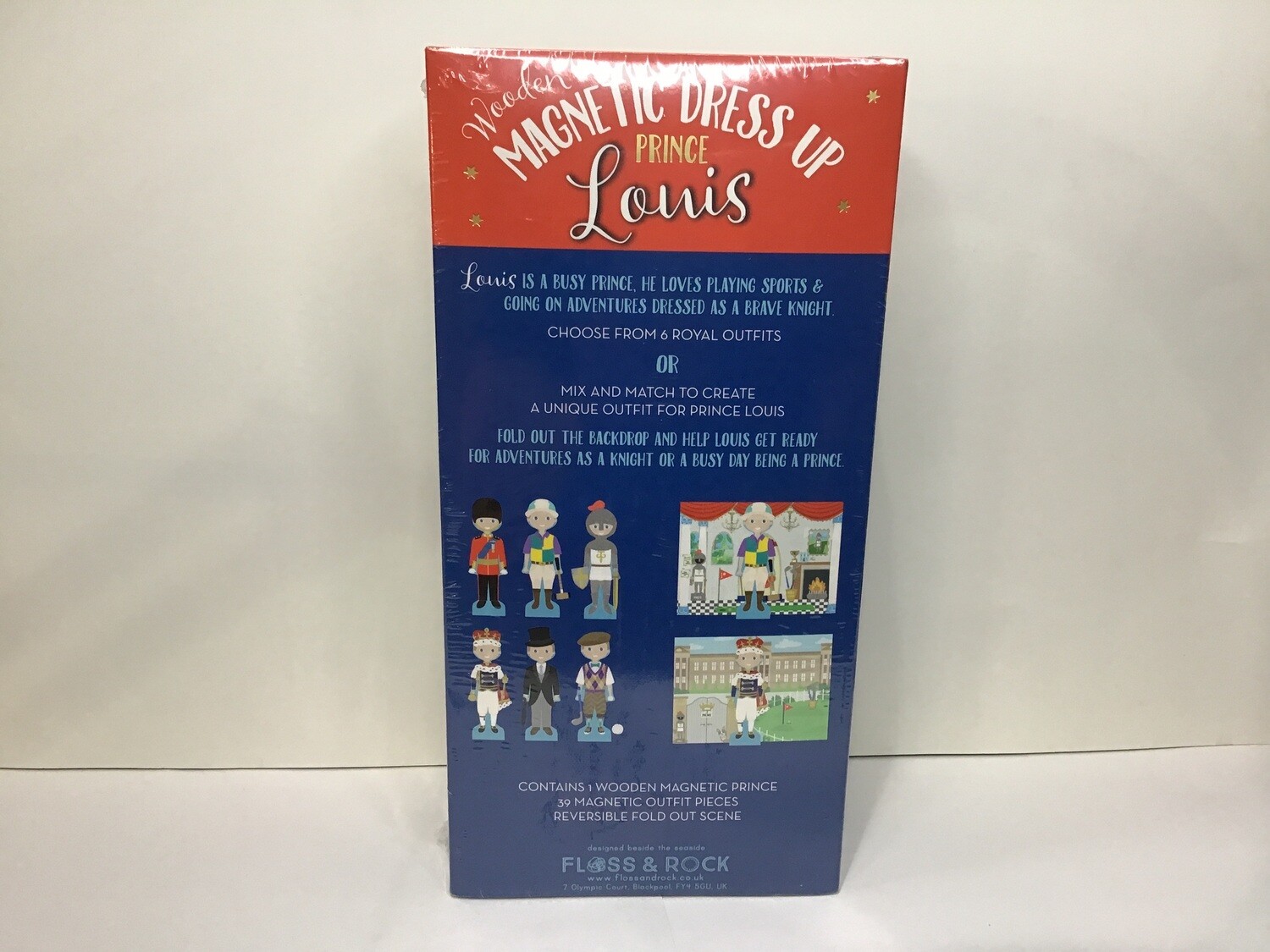 Louis Magnetic Dress Up character