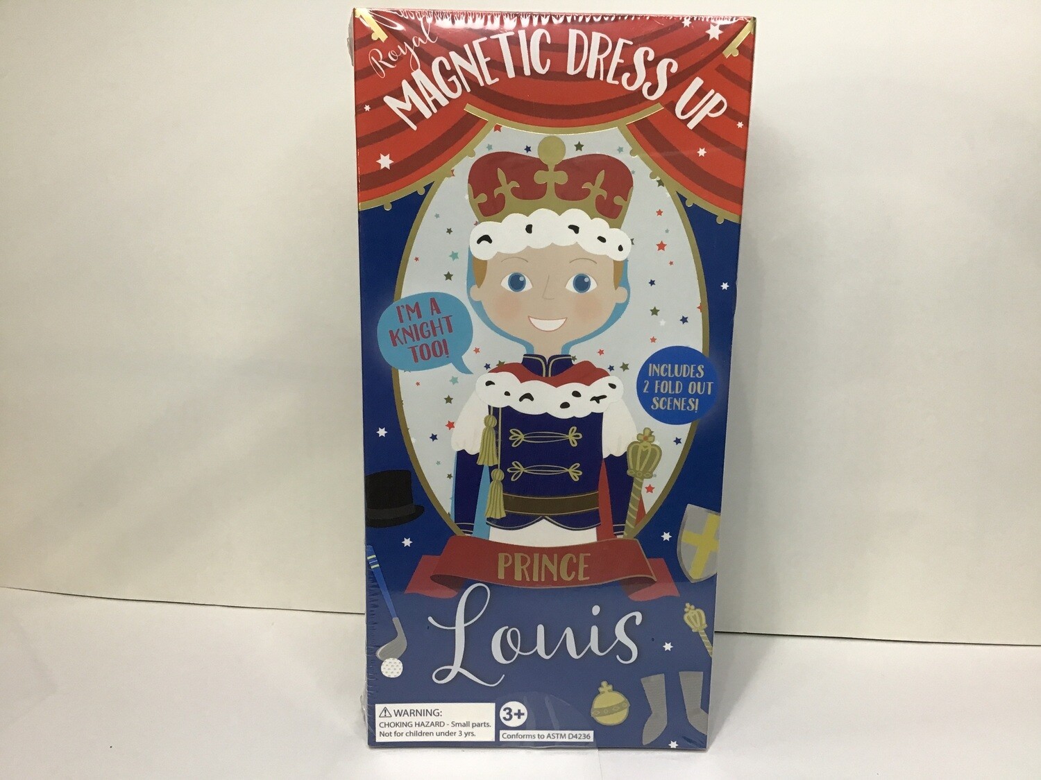Louis Magnetic Dress Up character
