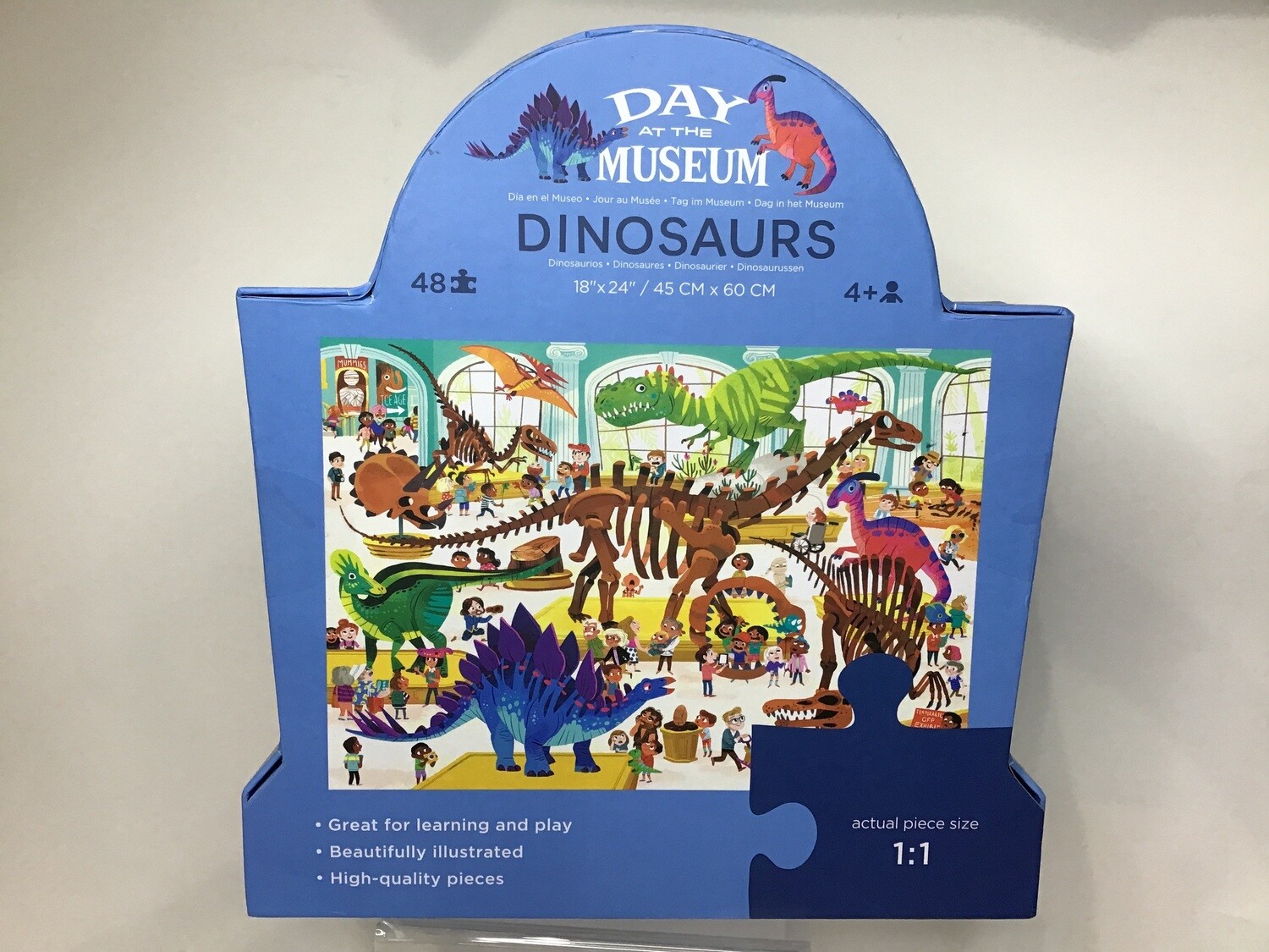 48pc day at the dinosaur museum