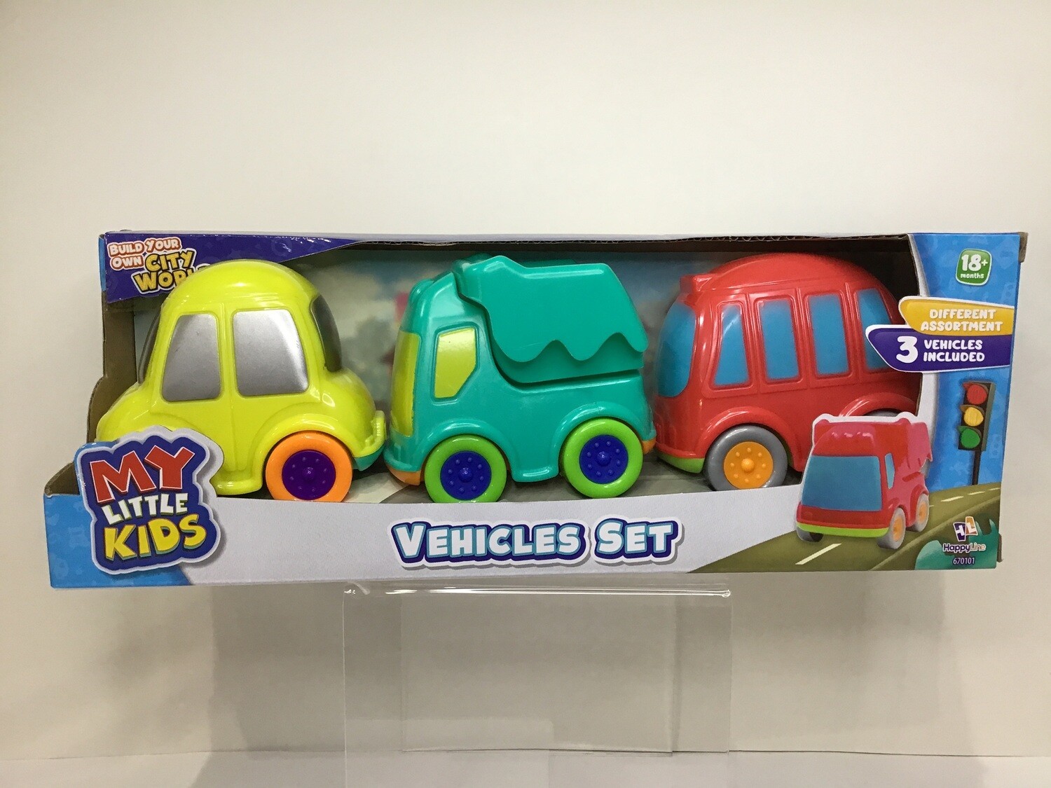 3 pk vehicle set