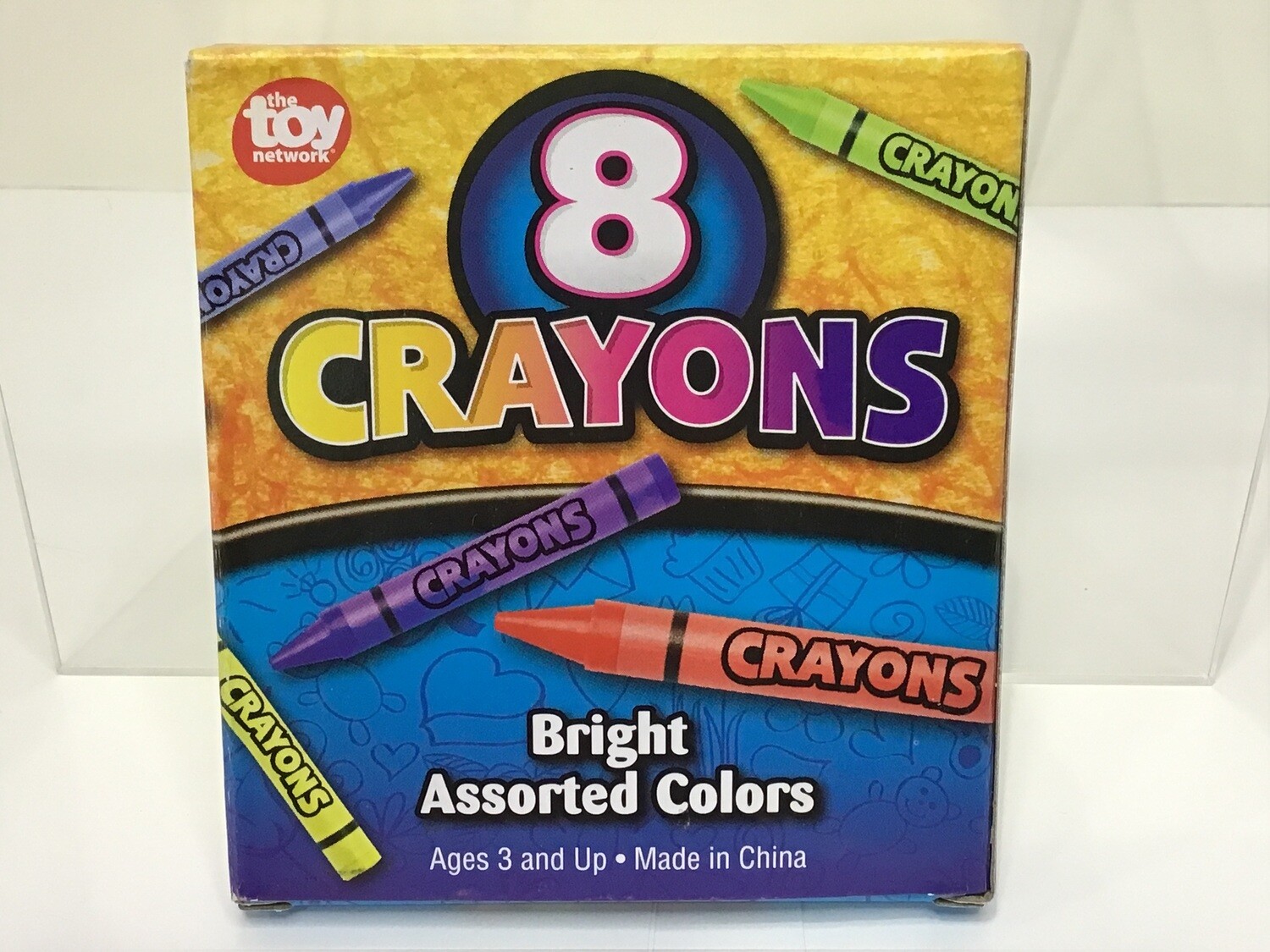 8pc Crayon Set