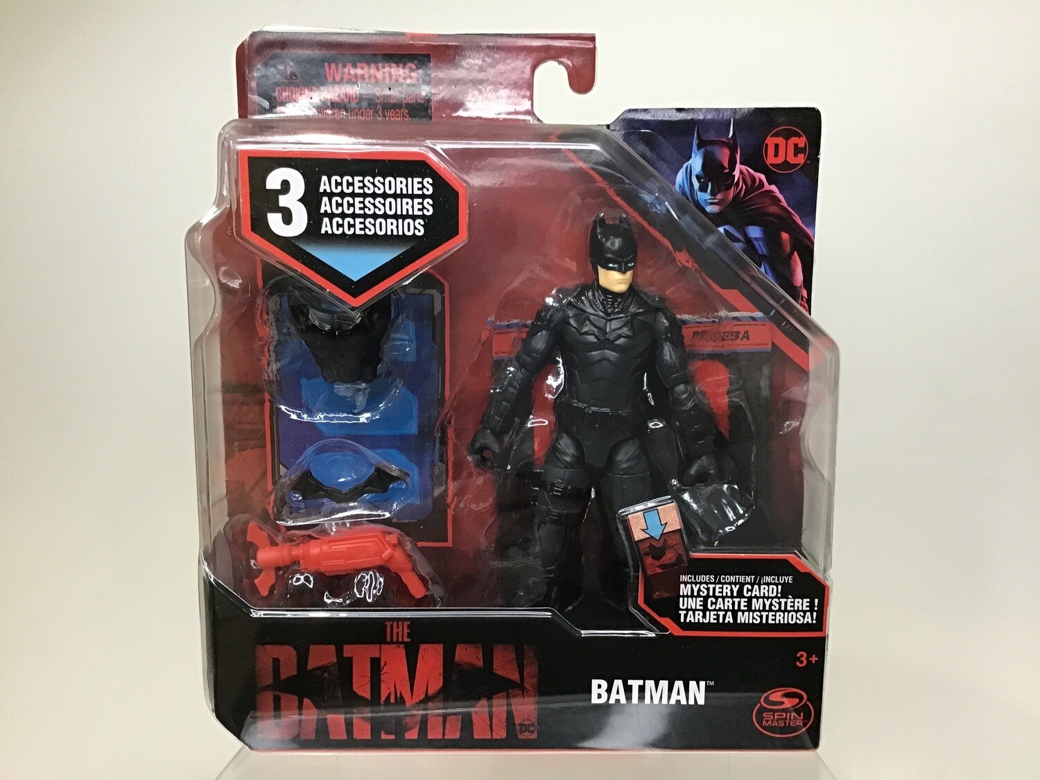 Batman 4&quot; figure w/3 acc