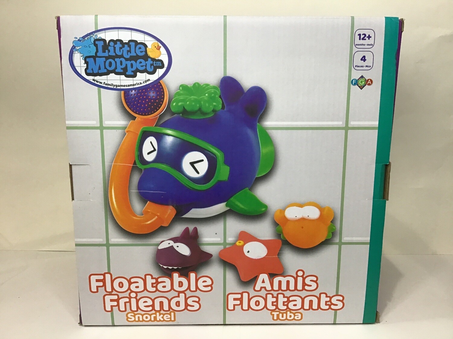Bathtub Floatable Snorkel Fish