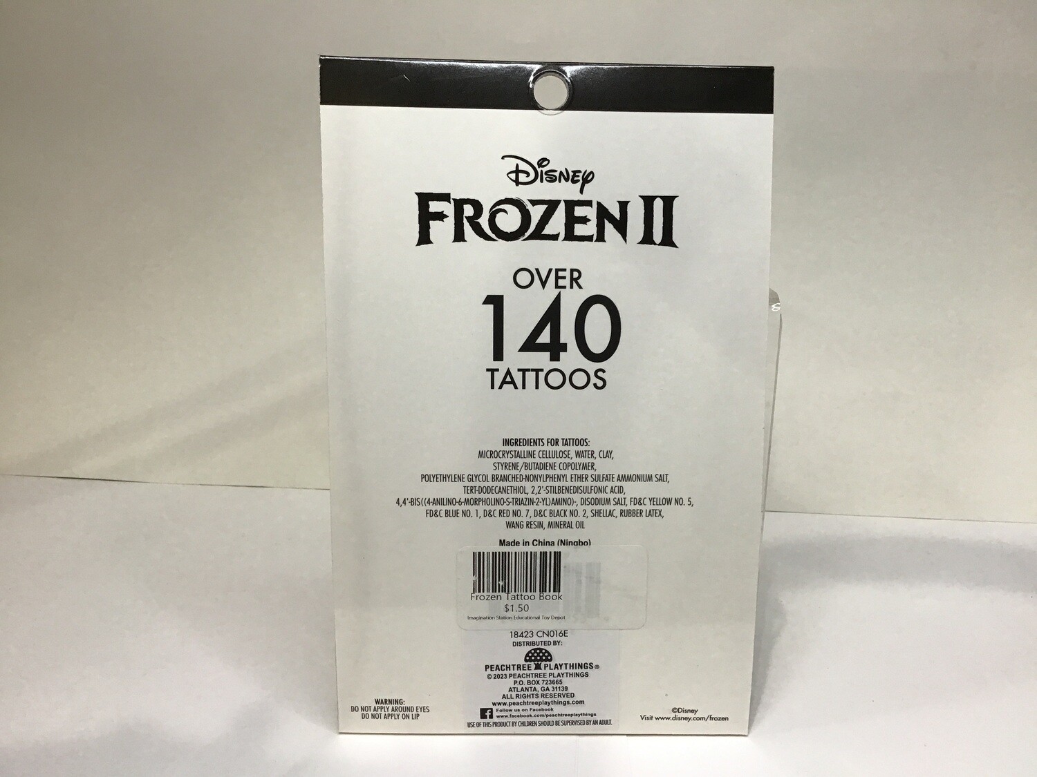 Frozen Tattoo Book
