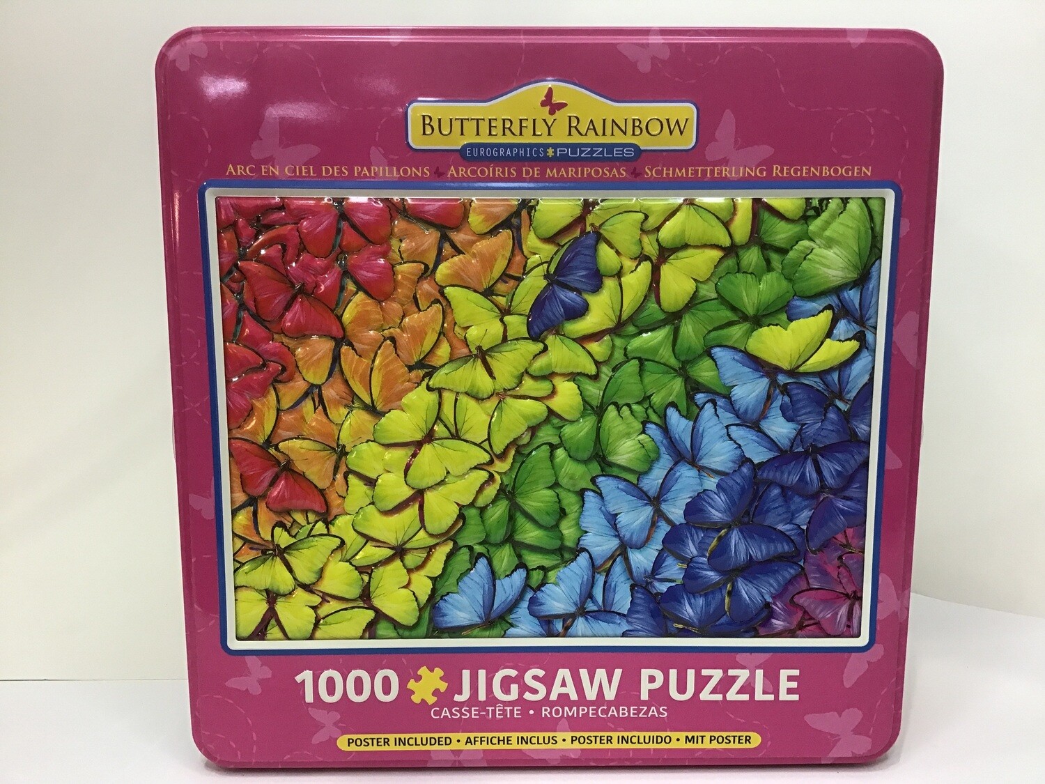 Butterfly Rainbow Tin