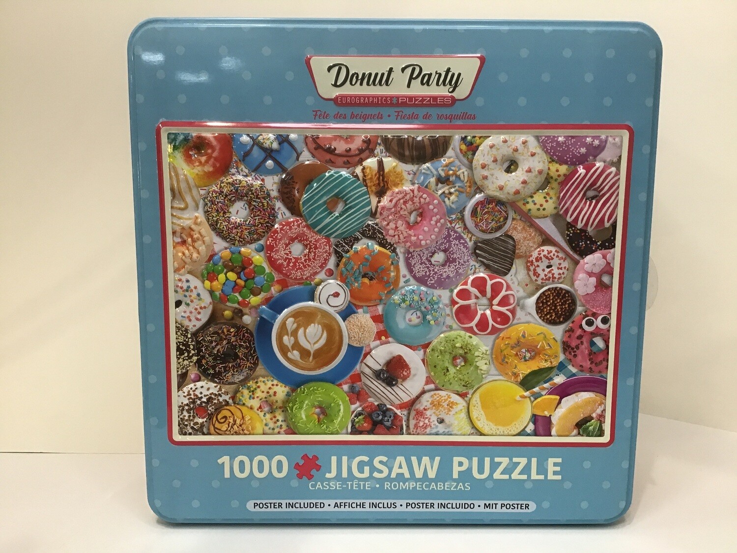 Donut Party Tin