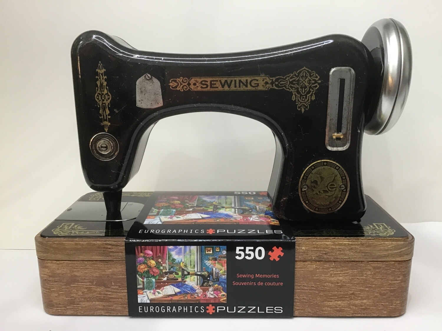 Sewing Machine Tin