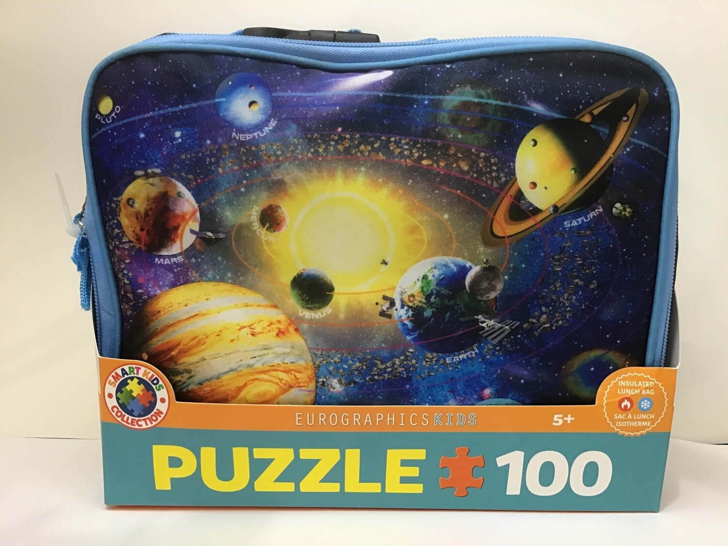 Solar System Puzzle Lunch Bag