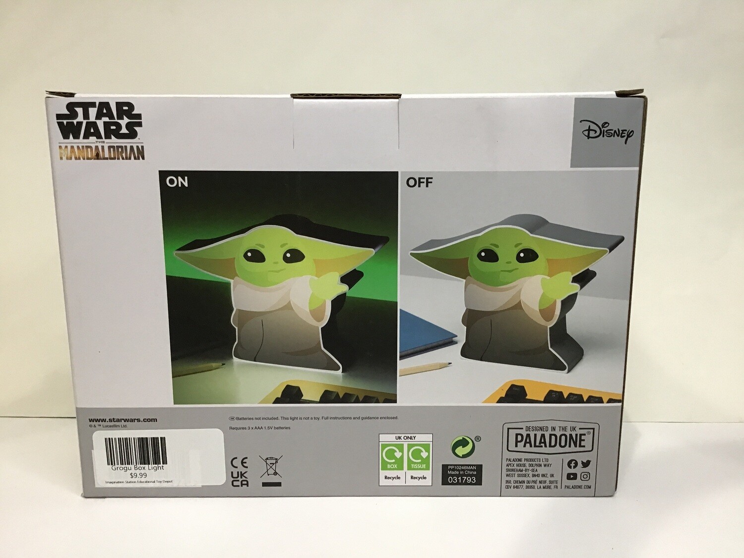 Grogu Box Light