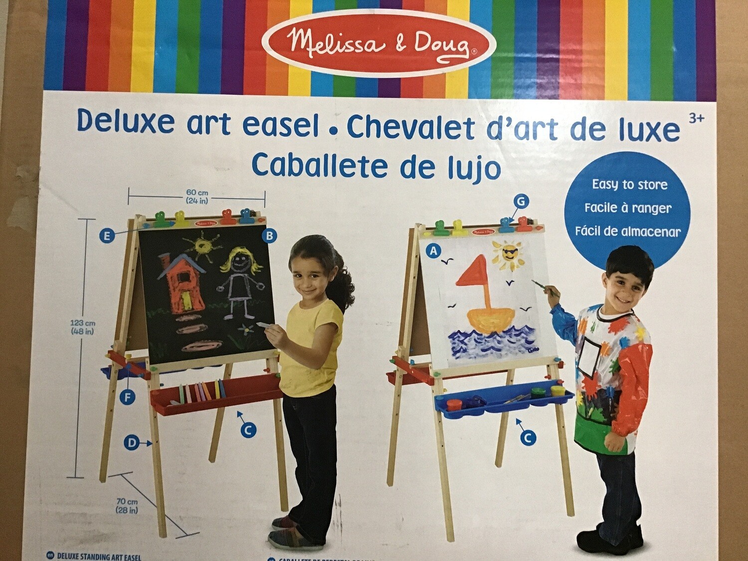 M&amp;D Deluxe Art Easel