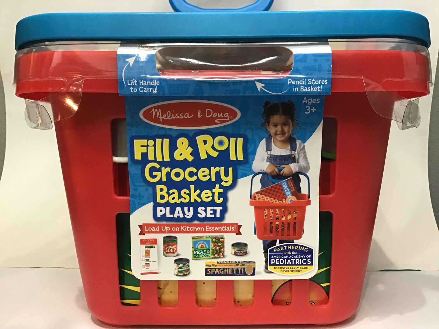 Rolling Grocery Basket