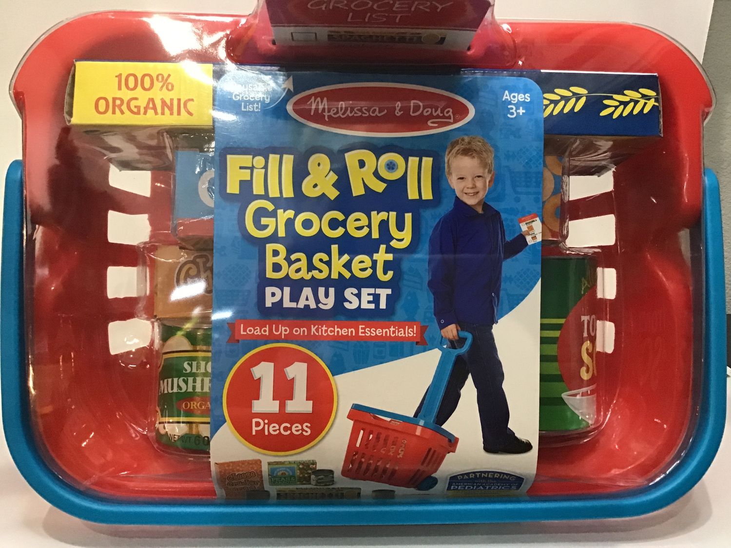 Rolling Grocery Basket
