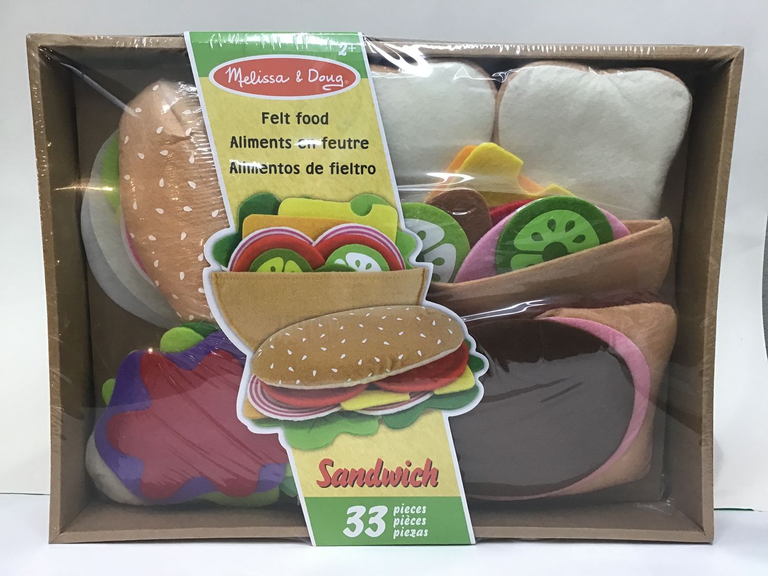Felt Food Sandwich Set