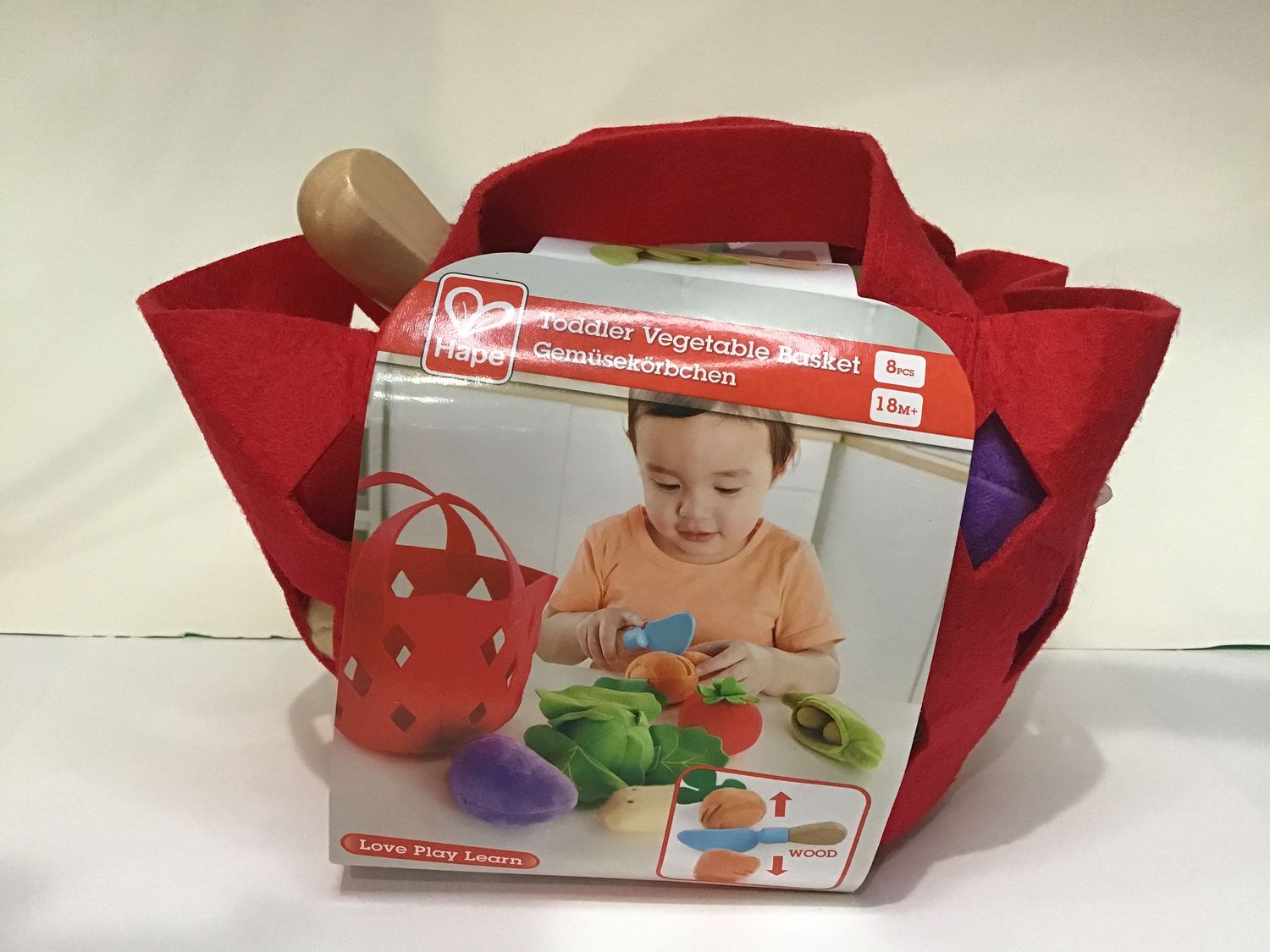 Toddler Vegetable Basket