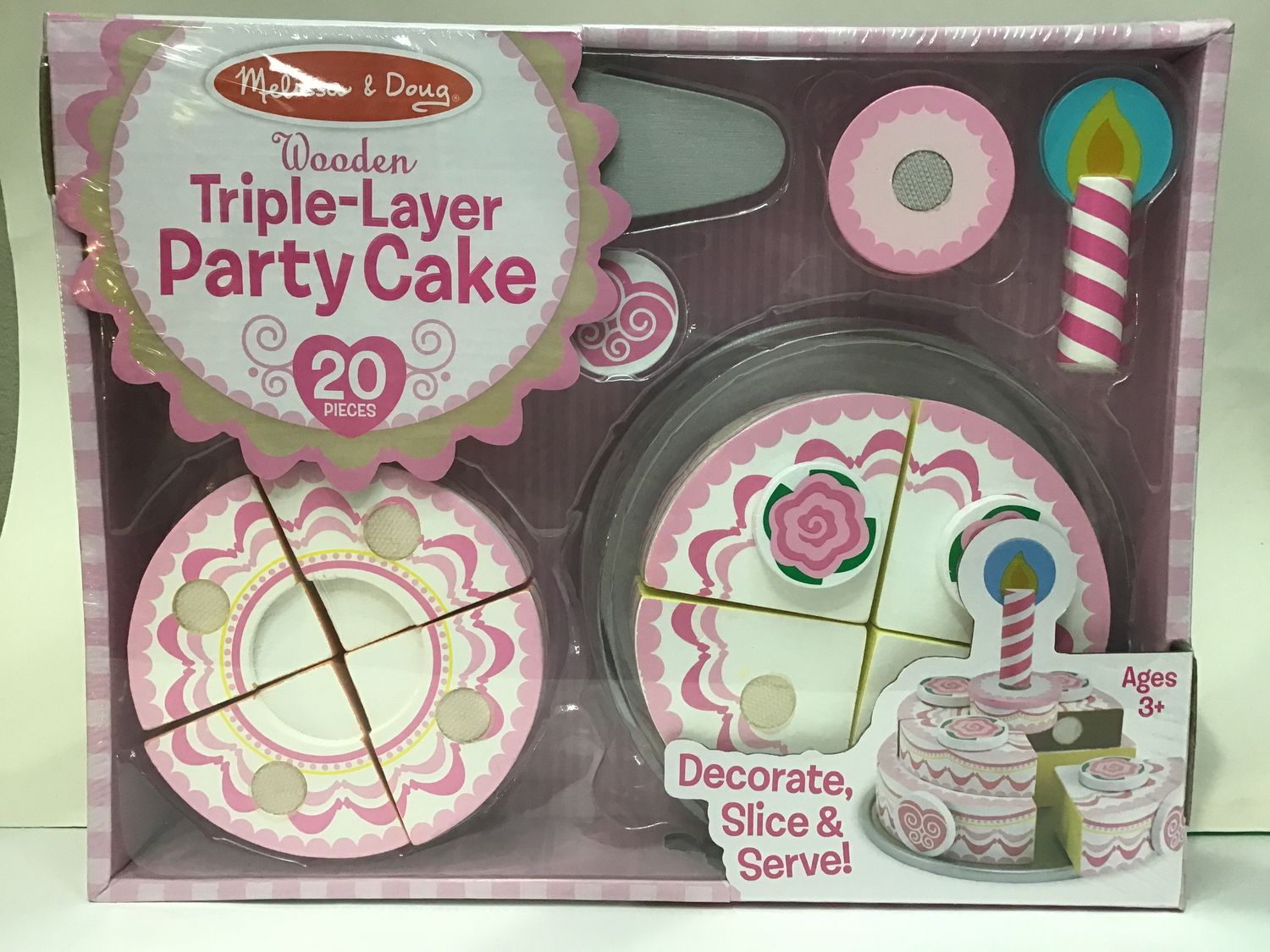 Triple Layer Party Cake