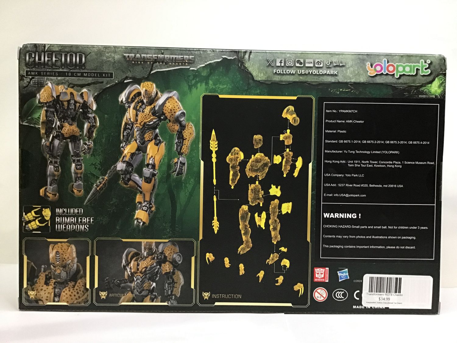Transformers-ROTB Cheeto