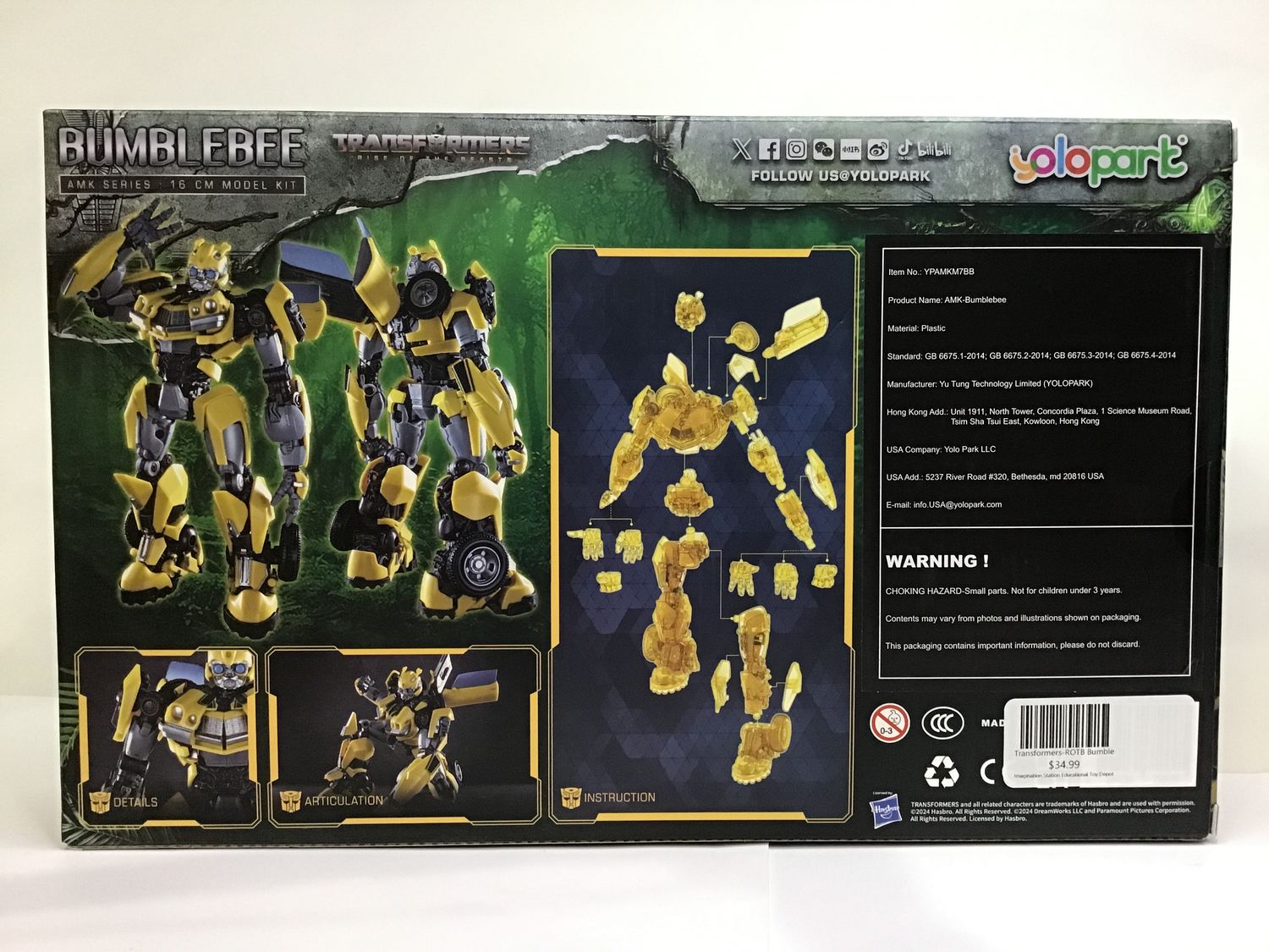 Transformers-ROTB Bumble