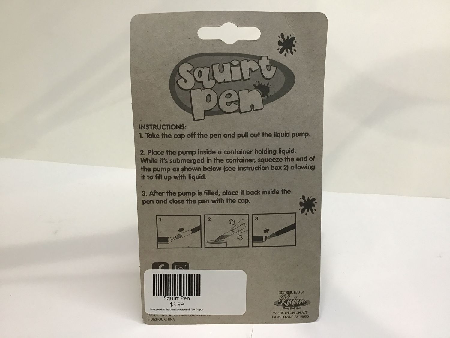 Squirt Pen