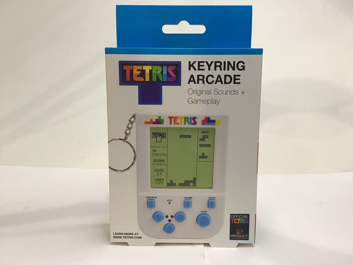 Tetris Keyring