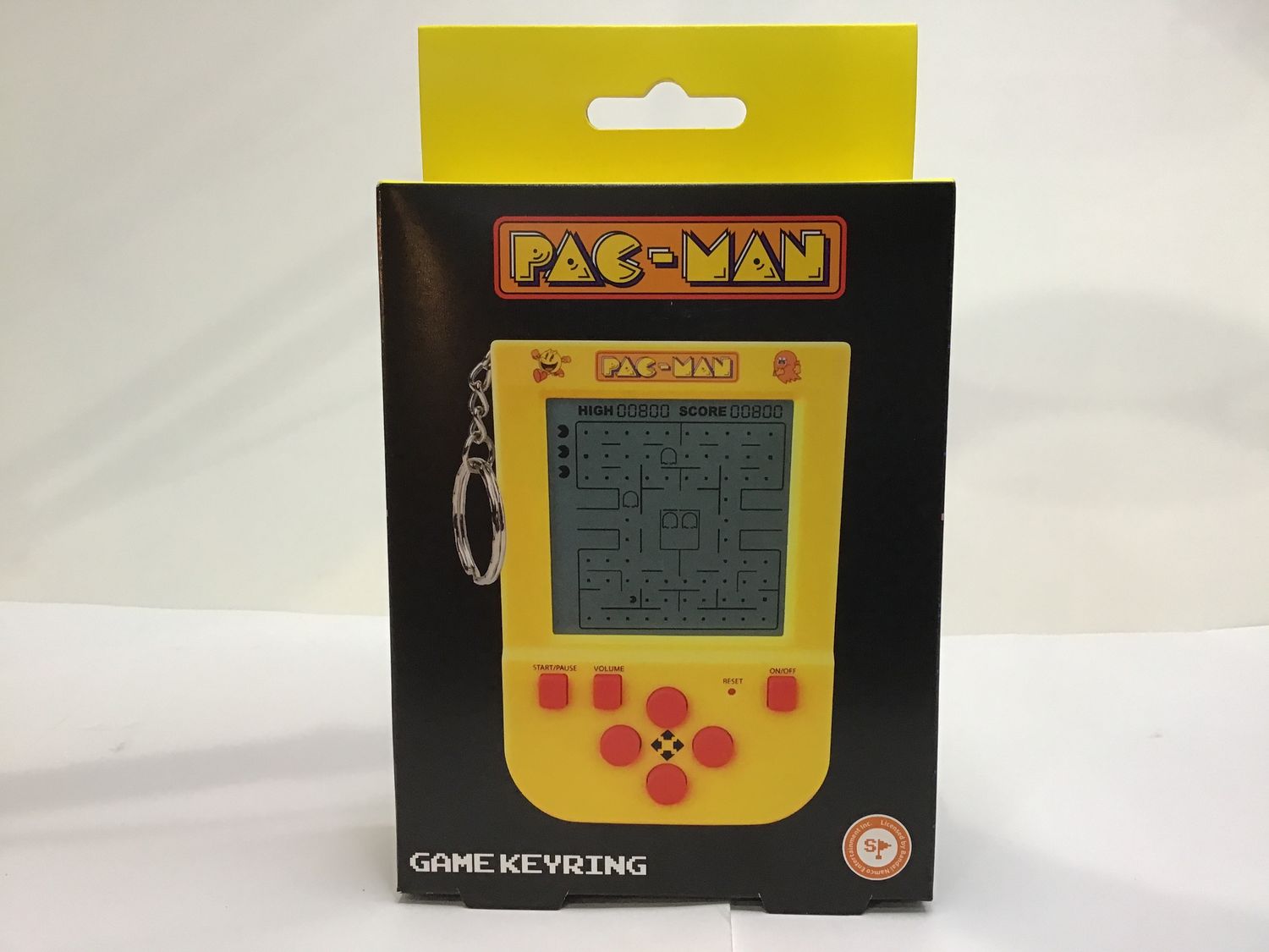 Pac-Man Keyring