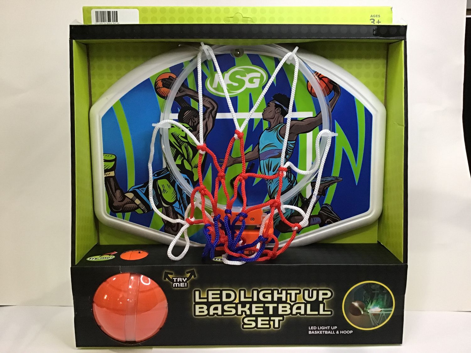 LED Light Up Basket Ball Set