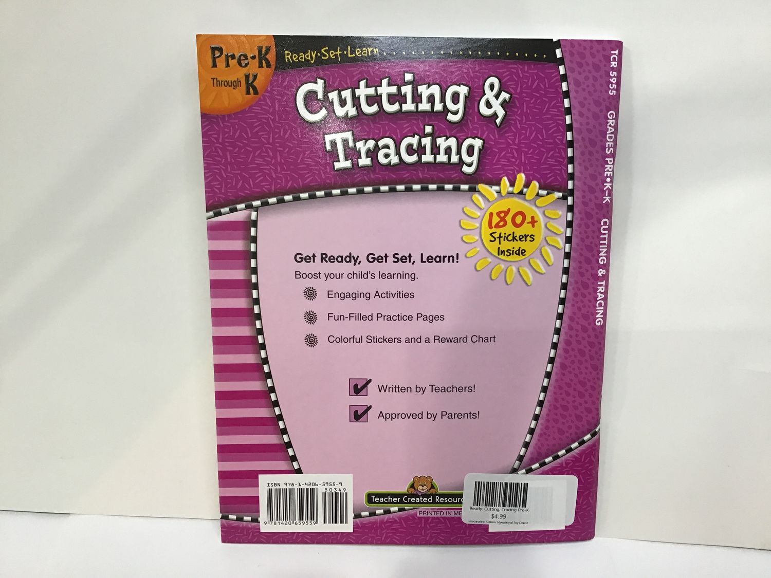 Ready: Cutting, Tracing Pre-K