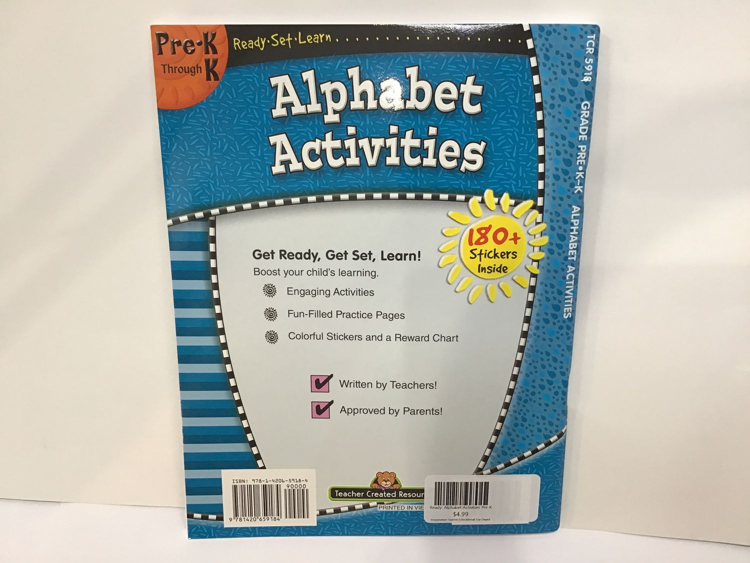 Ready: Alphabet Activities Pre-K