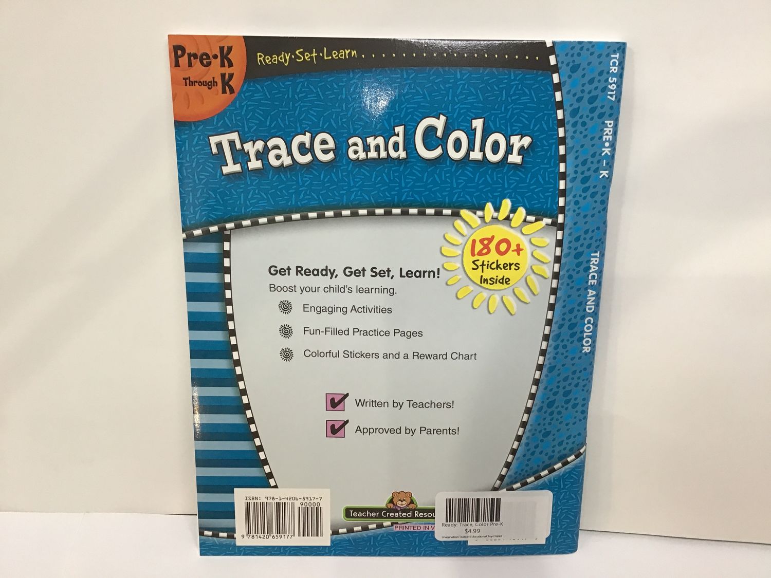 Ready: Trace, Color Pre-K