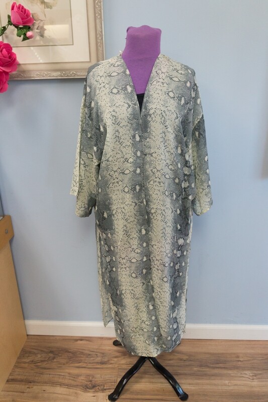 Snakeprint Kimono/Duster