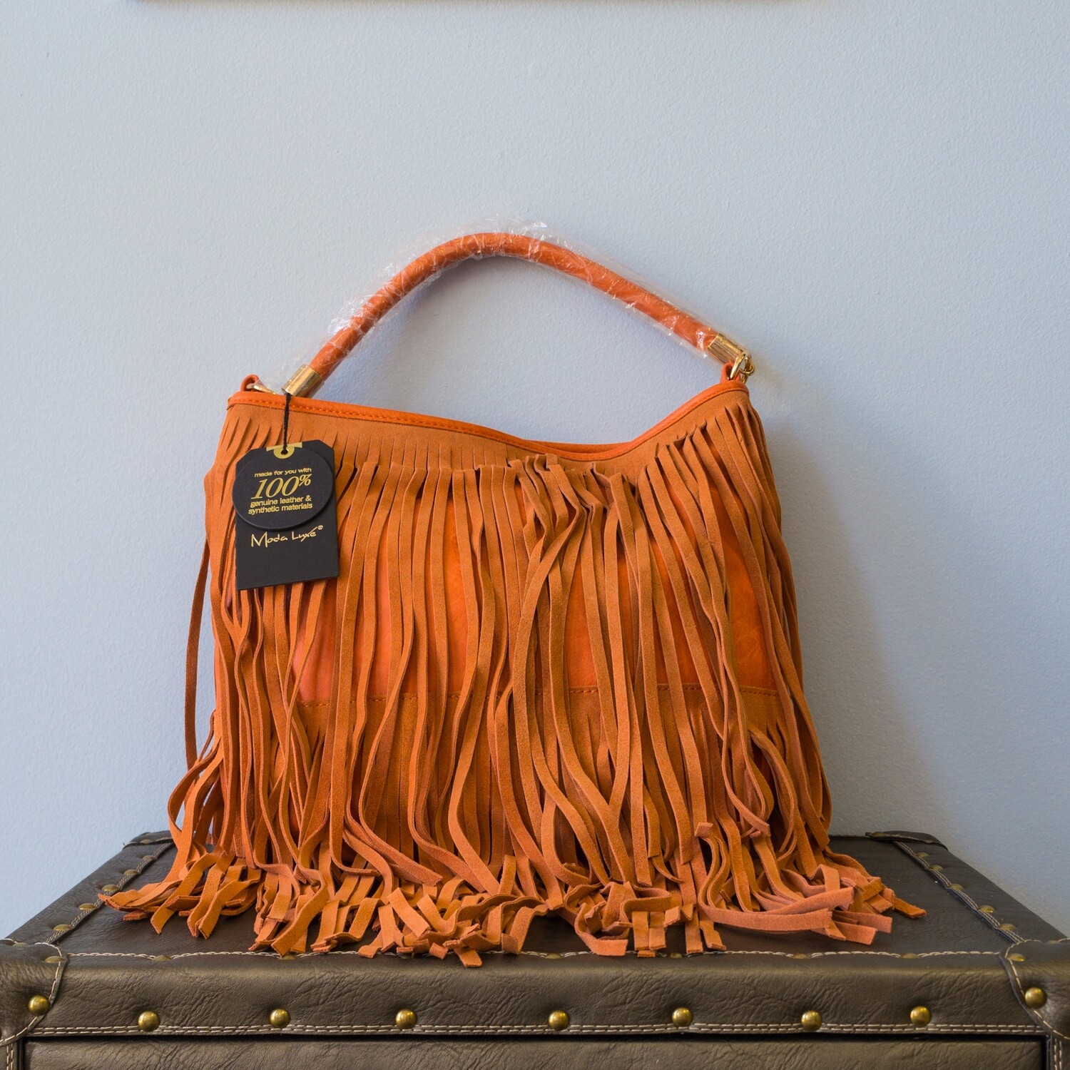 Orange Boho Bag