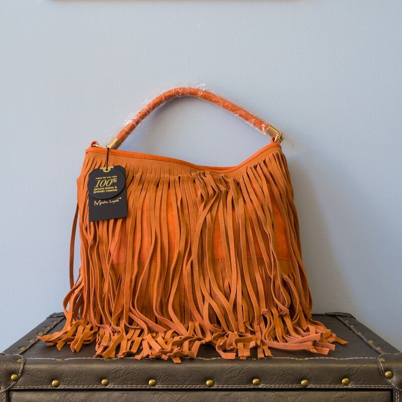 Orange Boho Bag