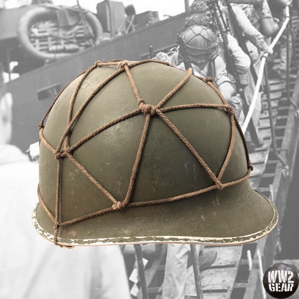 WW2 US Army Helmet Net (USMC Samoa)