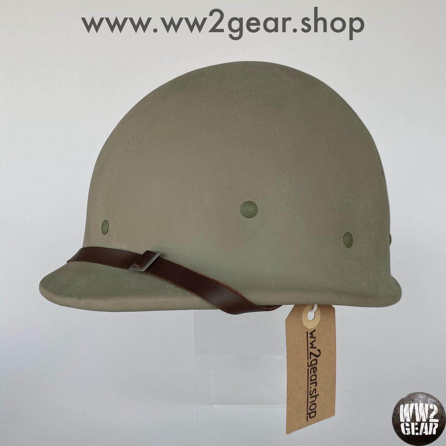 WW2 US Hawley Fibre Liner with Rayon Webbing (reproduction) - &quot;Palermo&quot;