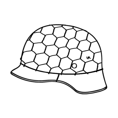 German Helmet Wire Covers