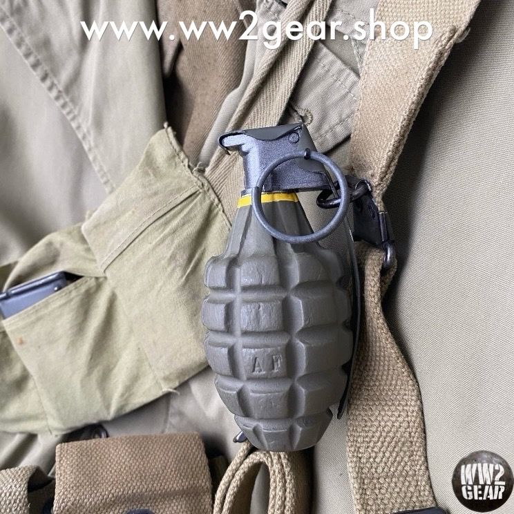 その他 JGSDF Mk2 frag grenade can case Replica MKII Hand Grenade (Yellow) (NEW IMPROVED 3-14-25
