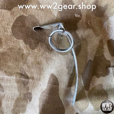 US WW2 MKII Pineapple Frag Grenade Spoon + Ring Set (Metal Reproduction #2)