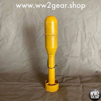 US WW2 M9A1 Rifle Grenade - Yellow - Battle-scarred aspect (Full Metal Reproduction)
