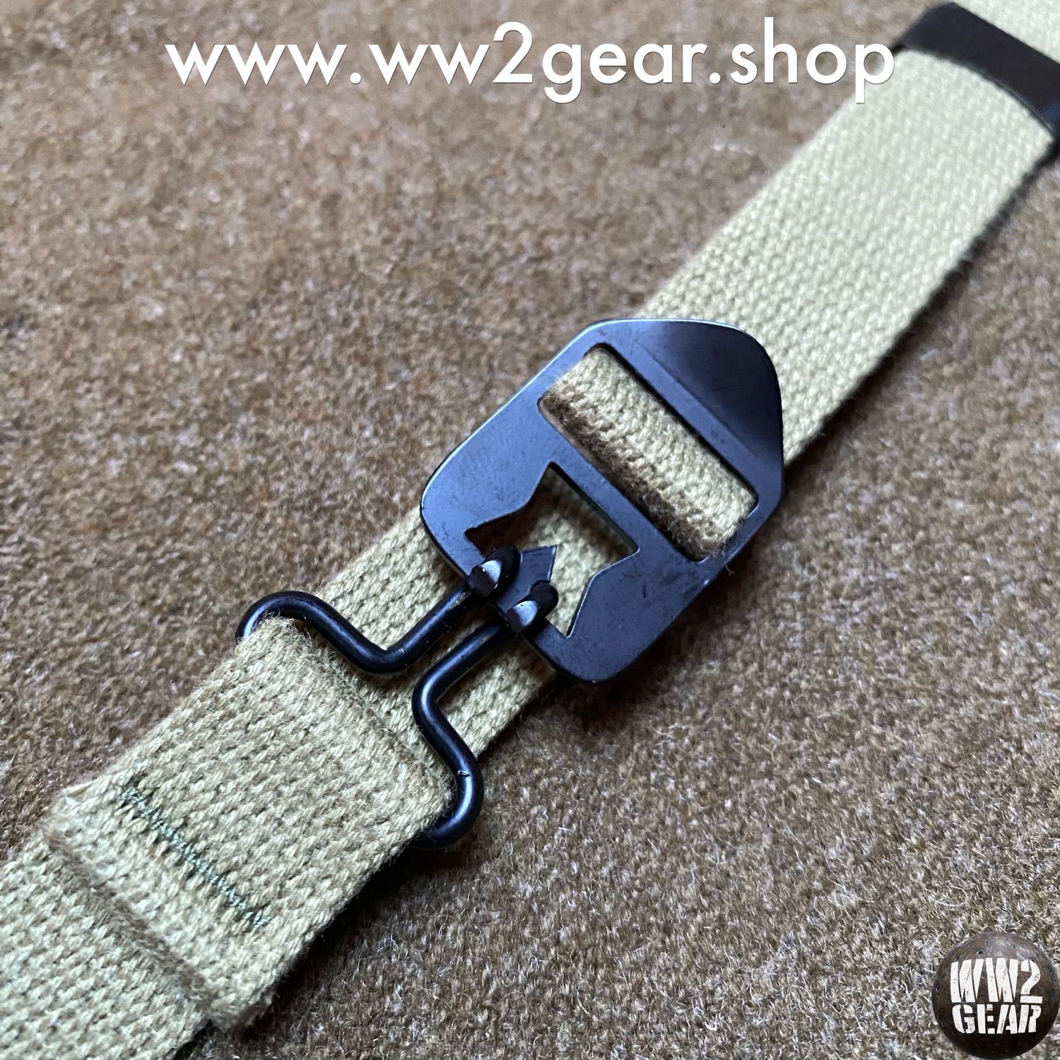 US WW2 M1 Helmet Chinstrap (Mid-War Reproduction)