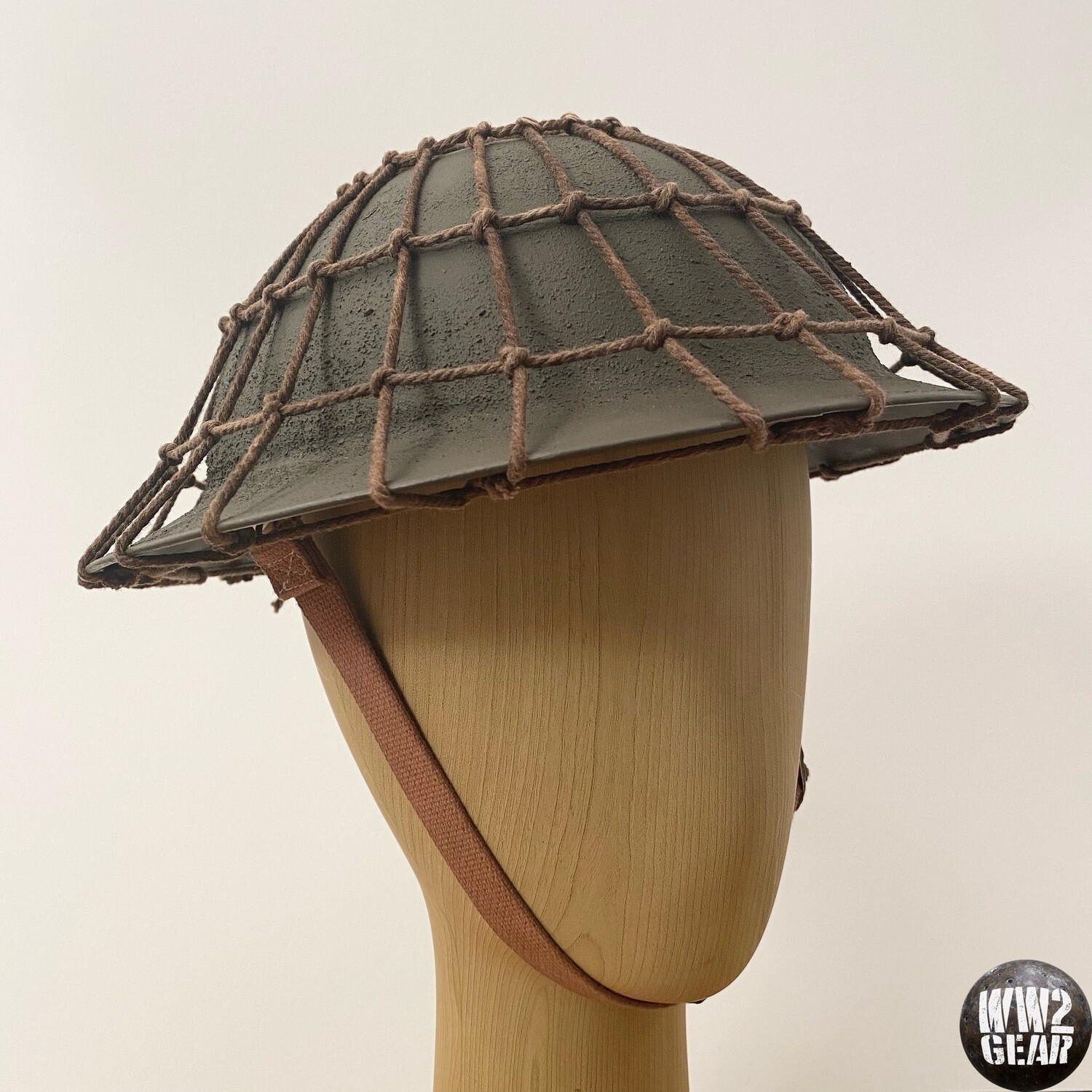 WW2 US Army Helmet Net (for M1917A1 "Kelly" helmets) - 24 threads