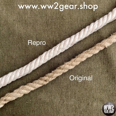 WW2 US Army Tent Peg Ropes x8 (Reproduction)