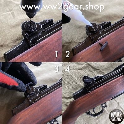 US WW2 M1 Garand Lockbar for Denix Replica