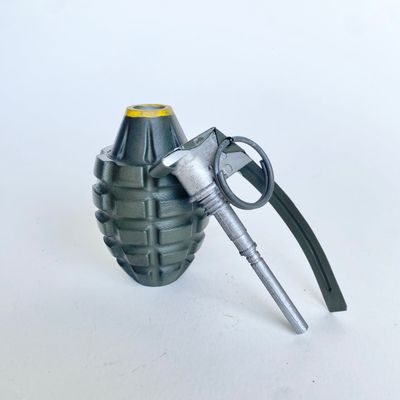 US WW2 MKII Frag Grenade Reproduction With Metal Spoon &amp; Ring (Aged Aspect)